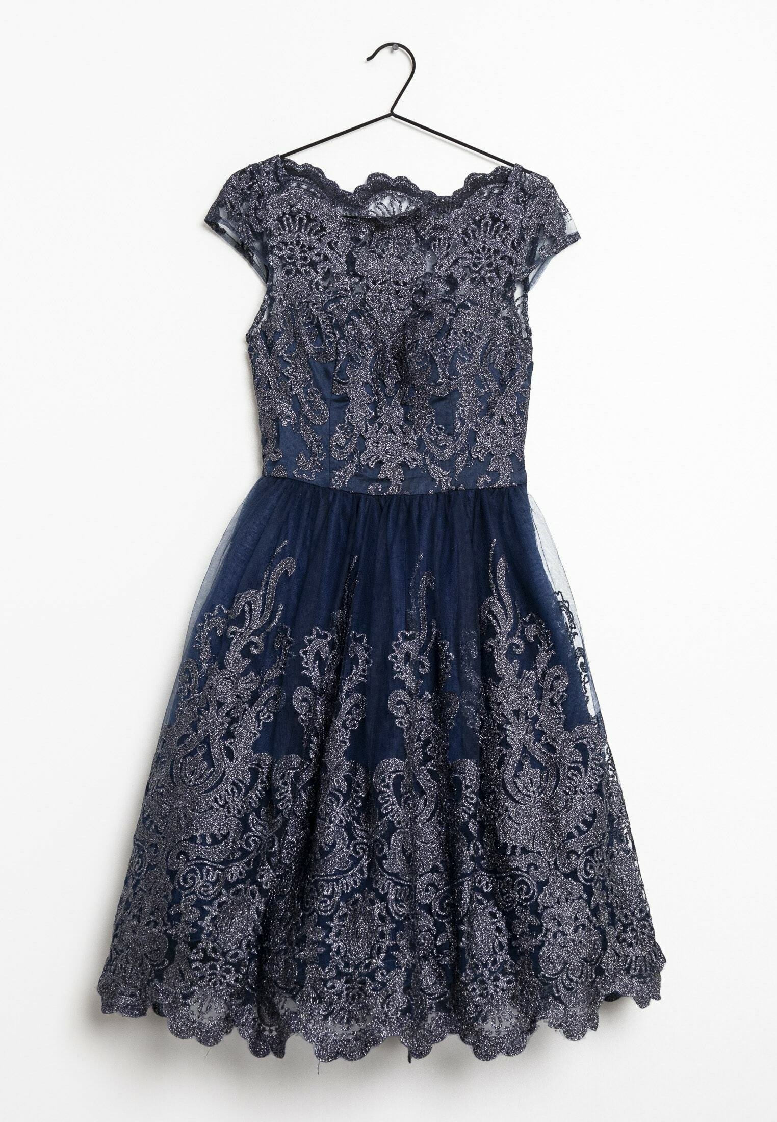 Chi chi london kleid dunkelblau Clearance